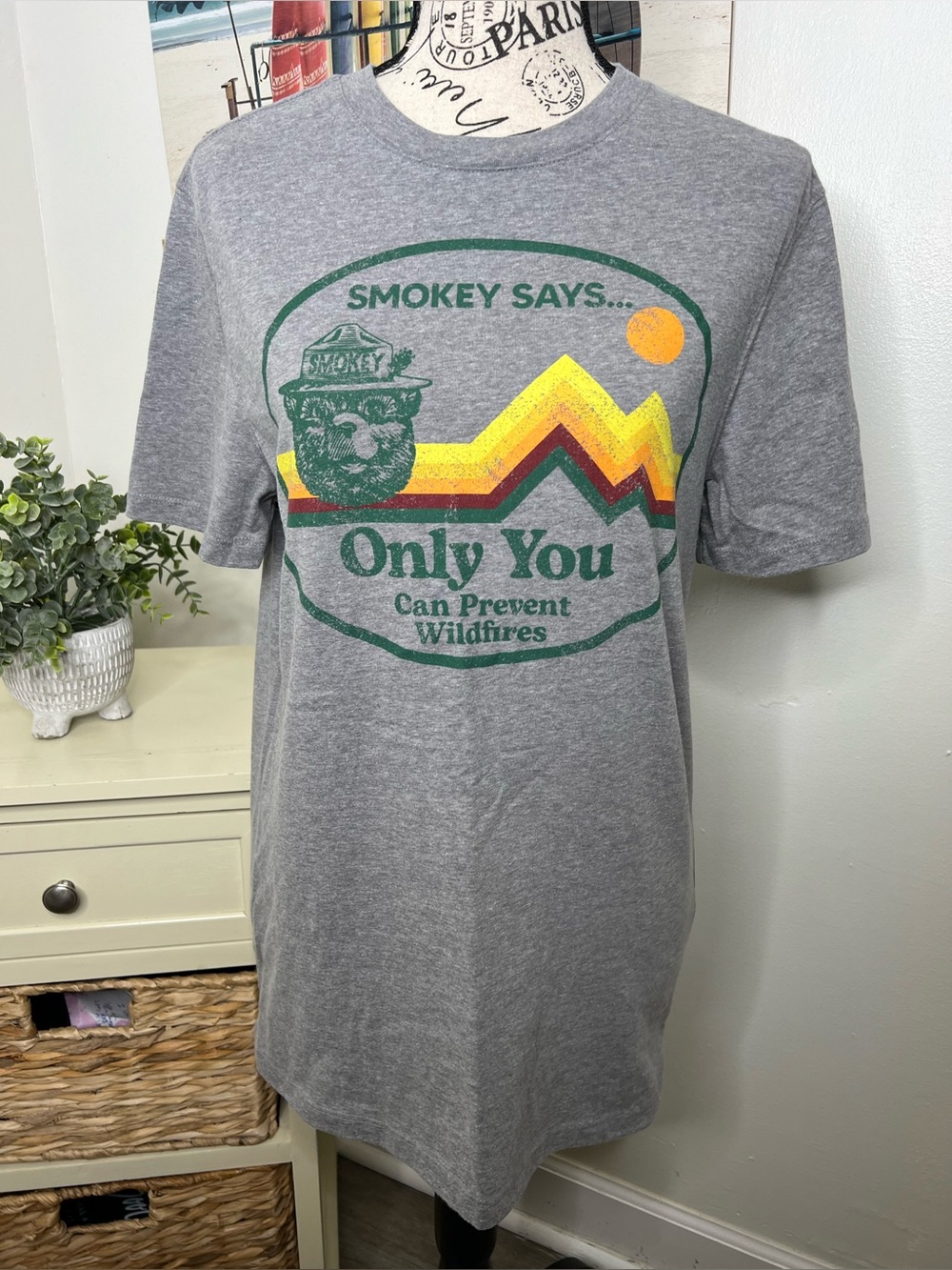 Brand New-Goodfellow & Co Official License Smoky the Bear Top
